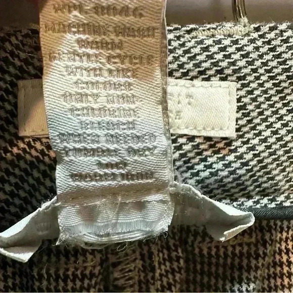 Charter Club Houndstooth Dress Pants Allison Fit Full Length Women’s Size 4 - Picture 9 of 10